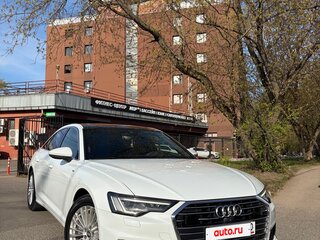 2020 Audi A6 45 TFSI V (C8), белый, 4000000 рублей, вид 2