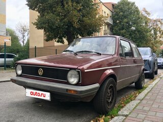 1983 Volkswagen Golf I, красный, 70000 рублей, вид 1
