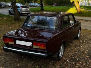 2006 Lada (ВАЗ) 2107, пурпурный, 165000 рублей, вид 4