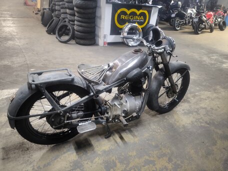1950 BMW R 35, чёрный, 360000 рублей, вид 4