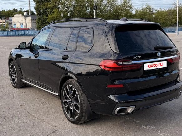 2021 BMW X7 40d I (G07), чёрный, 8100000 рублей - вид 9