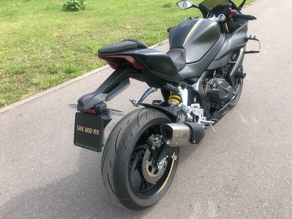 2025 QJMotor SRK 800 RR, чёрный, 735000 рублей - вид 8