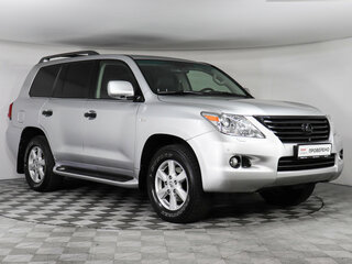 2008 Lexus LX 570 III, серебристый, 3400000 рублей, вид 3