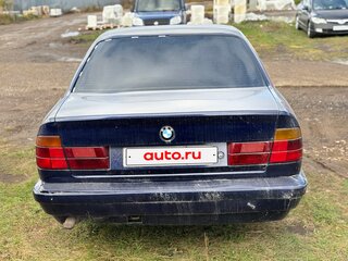 1990 BMW 5 серии 524d III (E34), синий, 280000 рублей, вид 5
