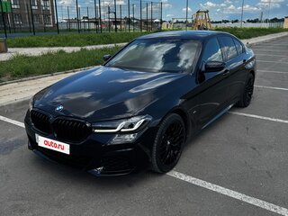 2021 BMW 5 серии 520d xDrive VII (G30/G31/G38) Рестайлинг, чёрный, 6100000 рублей, вид 2