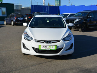 2015 Hyundai Elantra V (MD) Рестайлинг, белый, 999000 рублей, вид 2