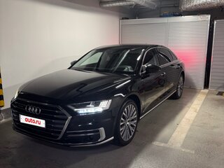 2018 Audi A8 Long 55 TFSI IV (D5), чёрный, 5400000 рублей, вид 1