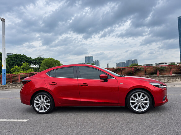 2021 Mazda 3 IV (BP), красный, 1250000 рублей - вид 6