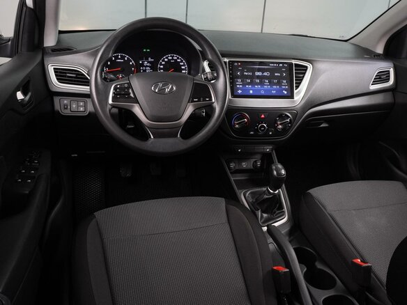 2019 Hyundai Solaris II, белый - вид 5