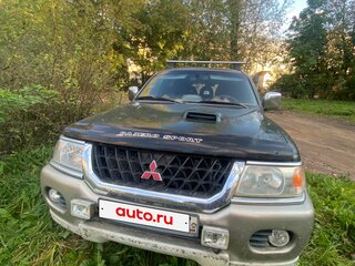 2002 Mitsubishi Pajero Sport I, зелёный, 500000 рублей, вид 2