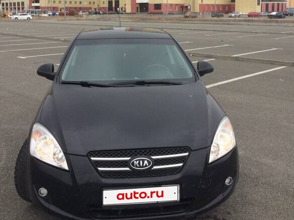 2009 Kia Ceed I, чёрный, 450000 рублей