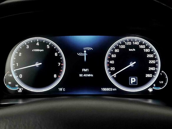 2014 Hyundai Equus II Рестайлинг, чёрный - вид 9