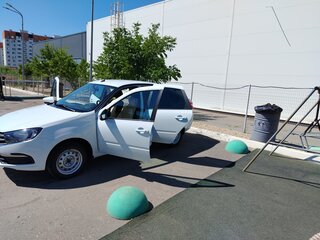 2024 Lada (ВАЗ) Granta I Рестайлинг, белый, 865000 рублей, вид 2
