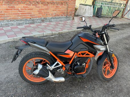2024 Shineray Fireguard 200 Trail, оранжевый, 135000 рублей, вид 3