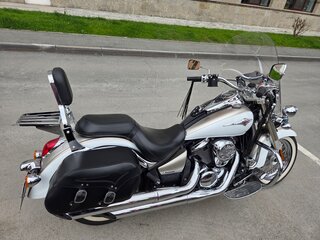 2009 Kawasaki VN900 Vulcan, белый, 700000 рублей, вид 3