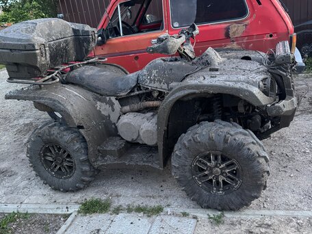 2014 Stels ATV-600YS Leopard, чёрный, 390000 рублей, вид 3