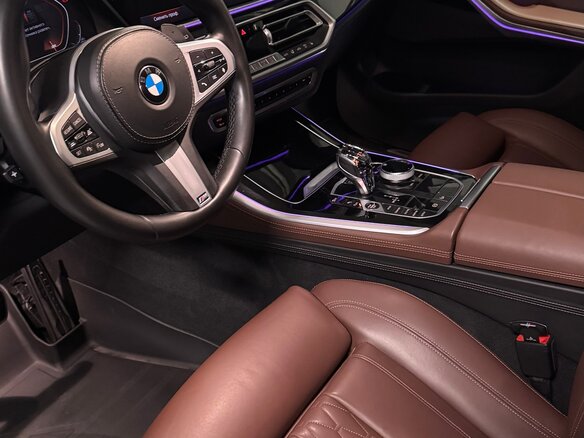 2019 BMW X5 30d IV (G05/G18), синий, 6880000 рублей - вид 7