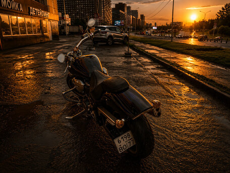 2003 Yamaha XV 1700 Warrior, синий, 890000 рублей, вид 2