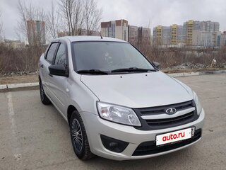 2018 Lada (ВАЗ) Granta I, серебристый, 650000 рублей, вид 3