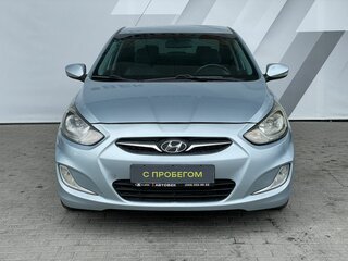 2011 Hyundai Solaris I, голубой, 698000 рублей, вид 2