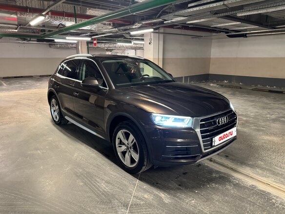 2017 Audi Q5 II (FY), коричневый, 2600000 рублей - вид 2