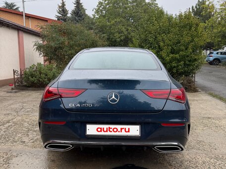 2019 Mercedes-Benz CLA 200 II (C118, X118), синий, 3300000 рублей, вид 4