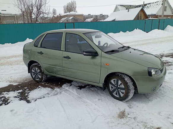 2008 Lada (ВАЗ) Kalina I, зелёный, 340000 рублей - вид 12