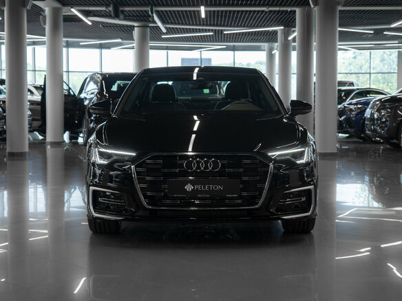2025 Audi A6 40 TFSI Long V (C8) Рестайлинг, чёрный - вид 2