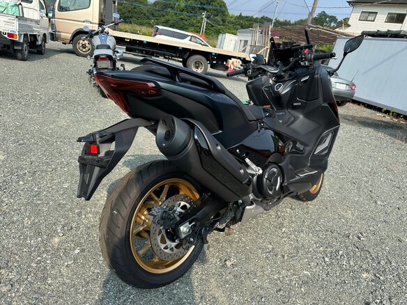 2022 Yamaha TMAX, синий - вид 18