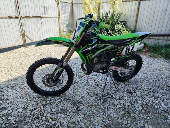 2023 Kawasaki KX 85, зелёный, 396000 рублей - вид 7