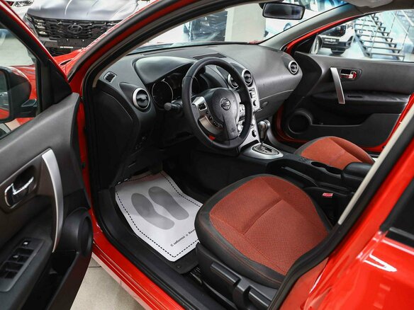 2008 Nissan Qashqai I, красный, 605000 рублей - вид 6