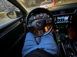 2020 Skoda Octavia III (A7) Рестайлинг, чёрный, 1780000 рублей, вид 4
