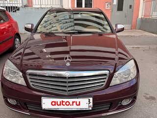 2007 Mercedes-Benz C-Класс 230 III (W204), красный, 1100000 рублей, вид 2
