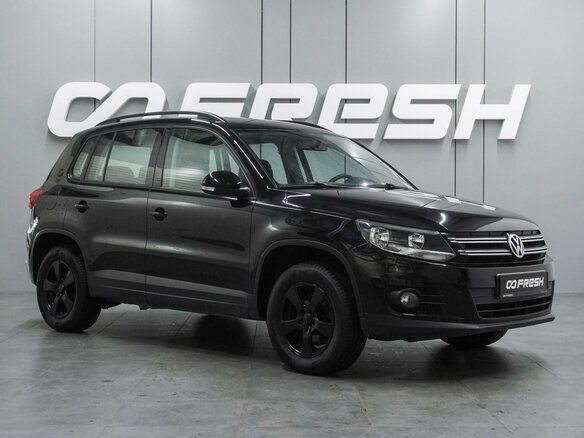 2011 Volkswagen Tiguan I Рестайлинг, чёрный, 1229000 рублей