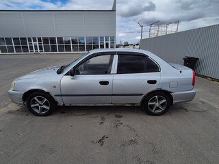2005 Hyundai Accent ТагАЗ II, серебристый, 190000 рублей, вид 3