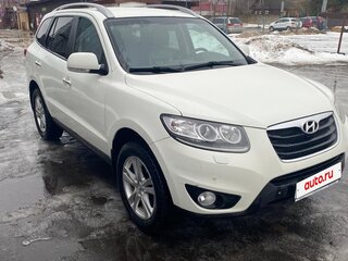 2010 Hyundai Santa Fe II, белый, 1150000 рублей, вид 2