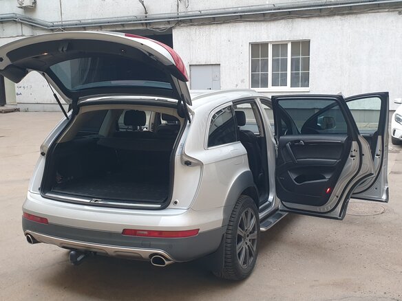 2011 Audi Q7 I (4L) Рестайлинг, серебристый, 2400000 рублей - вид 36