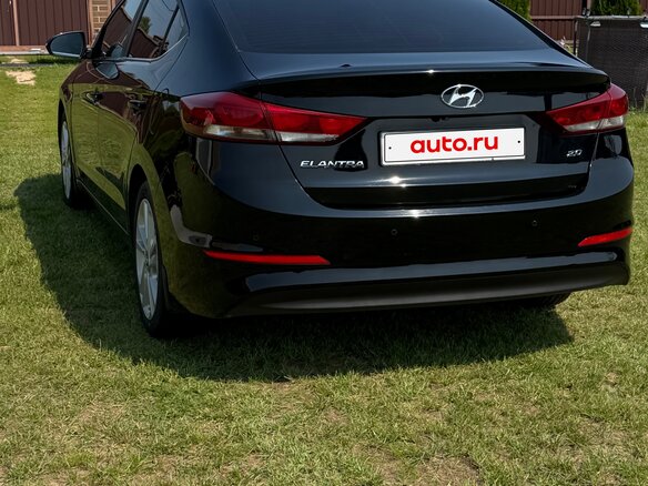 2017 Hyundai Elantra VI (AD), чёрный - вид 11