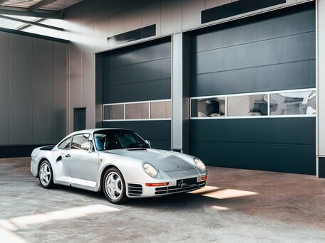 1990 Porsche 959, серебристый, 210000000 рублей, вид 1