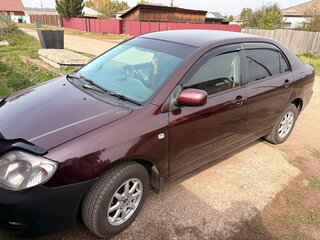 2003 Toyota Corolla IX (E120, E130), красный, 550000 рублей, вид 4