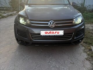 2011 Volkswagen Touareg II, чёрный, 1550000 рублей, вид 1