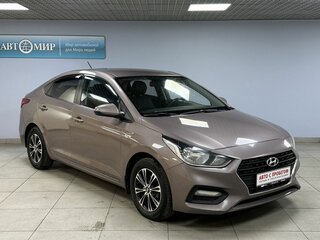 2019 Hyundai Solaris II, коричневый, 1170000 рублей, вид 3