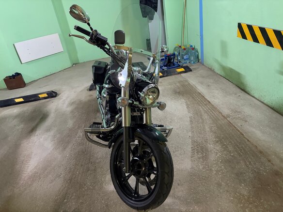 2011 Yamaha XVS950, чёрный - вид 21