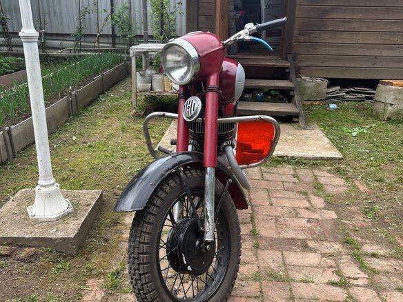 1961 Jawa 350/360, красный, 80000 рублей