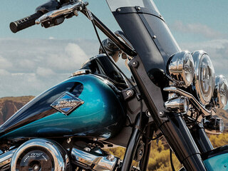 2026 Harley-Davidson Heritage, голубой, 3650000 рублей, вид 4