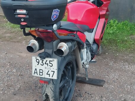 2002 Honda VFR 800, красный, 390000 рублей, вид 5