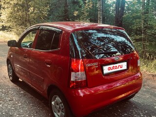2007 Kia Picanto I Рестайлинг, красный, 400000 рублей, вид 5