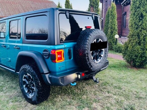 2024 Jeep Wrangler 4xe IV (JL) Рестайлинг, голубой, 6650000 рублей - вид 1