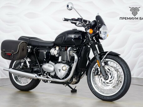2025 Triumph Bonneville T120, чёрный, 1577000 рублей, вид 5