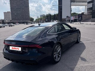 2021 Audi A7 50 TDI II (4K), синий, 5450000 рублей, вид 5
